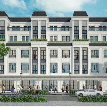 Phối cảnh Khu nhà ở liền kề Kiên Thành Gia Lâm