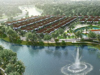 Phối cảnh tổng thể phân khu biệt thự Valora Kikyo Quận 9